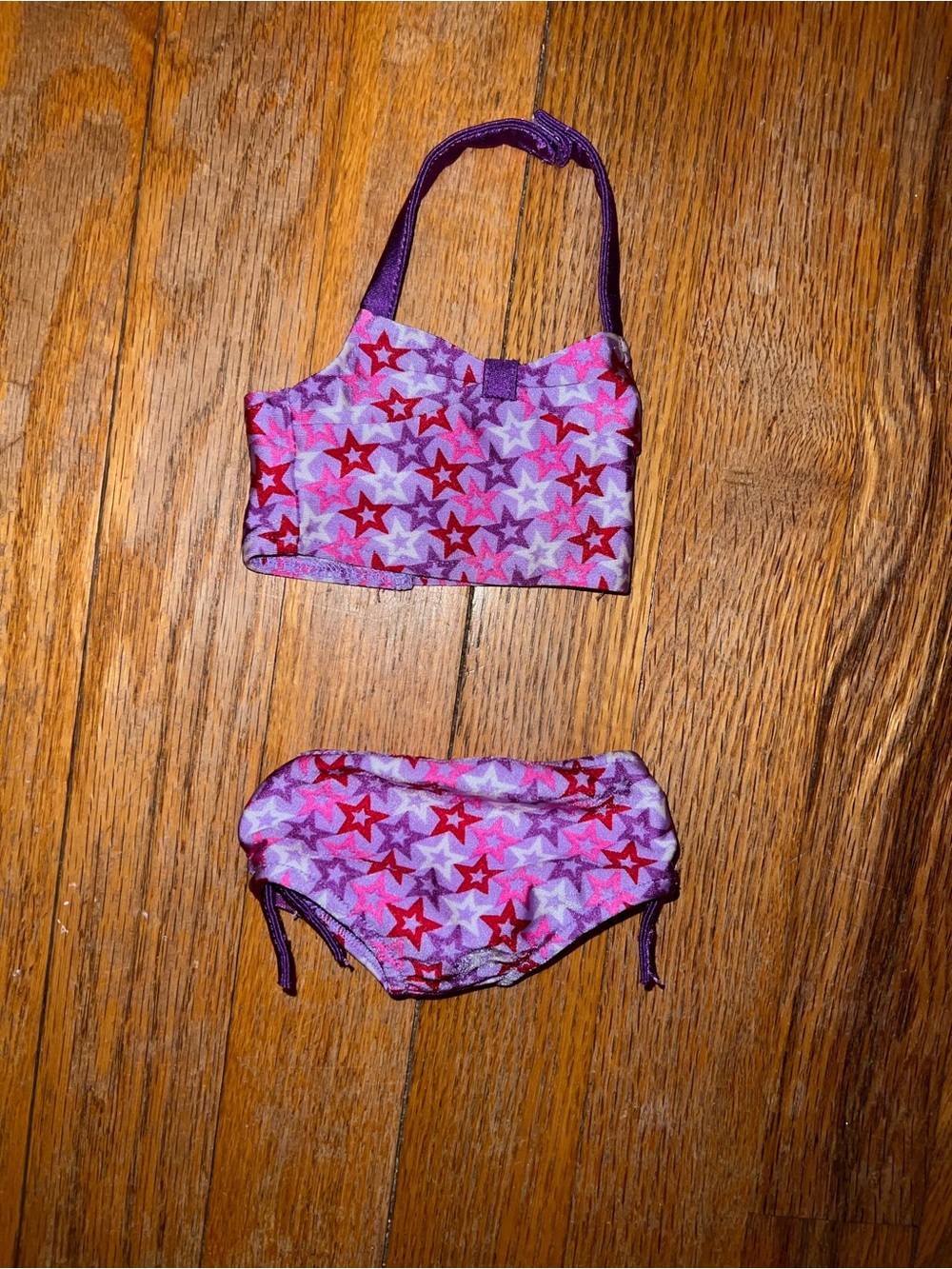 American Girl Doll Purple Bikini